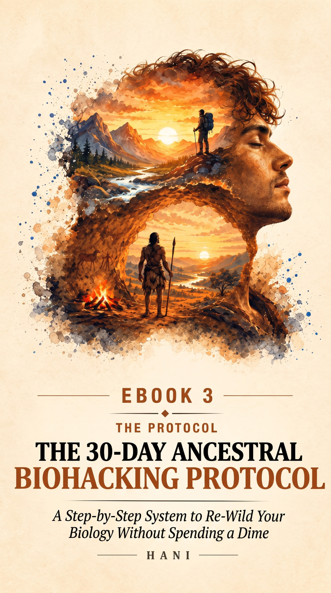 Book 3 cover β The 30-Day Ancestral Biohacking Protocol